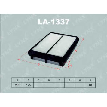 Фильтр воздушный LYNXauto LA-1337