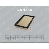 Фильтр воздушный LYNXauto LA-1338