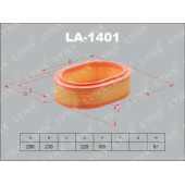 Фильтр воздушный LYNXauto LA-1401