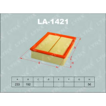 Фильтр воздушный LYNXauto LA-1421