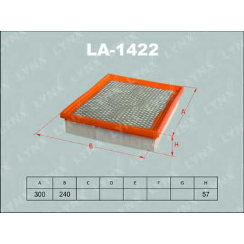 Фильтр воздушный LYNXauto LA-1422