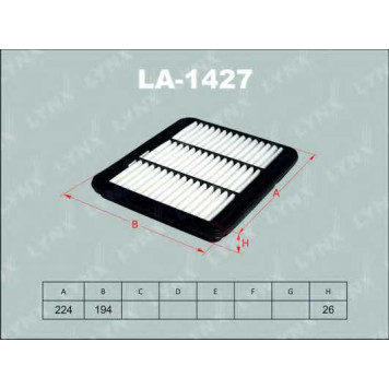 Фильтр воздушный LYNXauto LA-1427