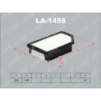 Фильтр воздушный LYNXauto LA-1458