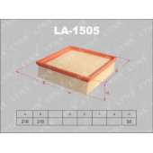 Фильтр воздушный LYNXauto LA-1505
