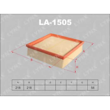 Фильтр воздушный LYNXauto LA-1505