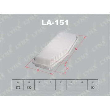 Фильтр воздушный LYNXauto LA-151