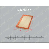 Фильтр воздушный LYNXauto LA-1511