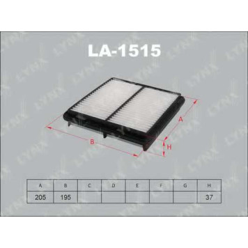 Фильтр воздушный LYNXauto LA-1515