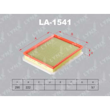 Фильтр воздушный LYNXauto LA-1541