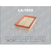 Фильтр воздушный LYNXauto LA-1605