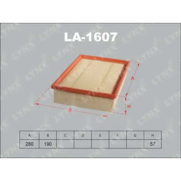 Фильтр воздушный LYNXauto LA-1607