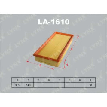 Фильтр воздушный LYNXauto LA-1610