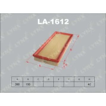 Фильтр воздушный LYNXauto LA-1612