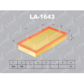 Фильтр воздушный LYNXauto LA-1643