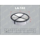 Фильтр воздушный LYNXauto LA-182