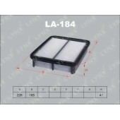 Фильтр воздушный LYNXauto LA-184