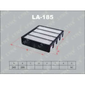 Фильтр воздушный LYNXauto LA-185