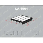 Фильтр воздушный LYNXauto LA-1901