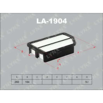 Фильтр воздушный LYNXauto LA-1904