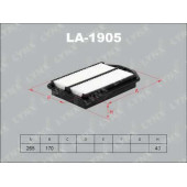 Фильтр воздушный LYNXauto LA-1905