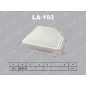 Фильтр воздушный LYNXauto LA-192