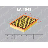 Фильтр воздушный LYNXauto LA-1948
