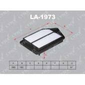 Фильтр воздушный LYNXauto LA-1973