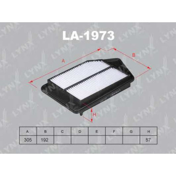 Фильтр воздушный LYNXauto LA-1973