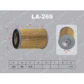 Фильтр воздушный LYNXauto LA-269