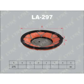 Фильтр воздушный LYNXauto LA-297