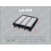 Фильтр воздушный LYNXauto LA-309