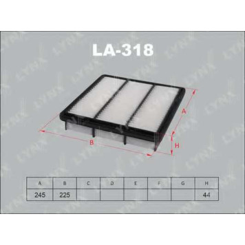 Фильтр воздушный LYNXauto LA-318