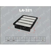 Фильтр воздушный LYNXauto LA-321