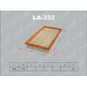 Фильтр воздушный LYNXauto LA-332