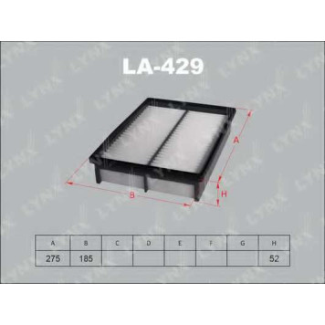 Фильтр воздушный LYNXauto LA-429