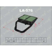 Фильтр воздушный LYNXauto LA-576