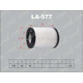 Фильтр воздушный LYNXauto LA-577