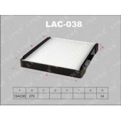 Фильтр салонный LYNXauto LAC-038