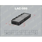Фильтр салонный LYNXauto LAC-086