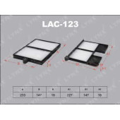 Фильтр салонный LYNXauto LAC-123