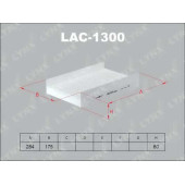 Фильтр салонный LYNXauto LAC-1300