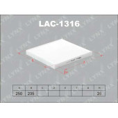 Фильтр салонный LYNXauto LAC-1316