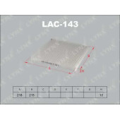 Фильтр салонный LYNXauto LAC-143