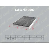 Фильтр салонный LYNXauto LAC-1500C