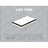 Фильтр салонный LYNXauto LAC-1906