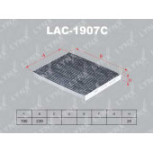 Фильтр салонный LYNXauto LAC-1907C