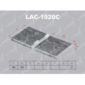 Фильтр салонный LYNXauto LAC-1920C