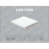 Фильтр салонный LYNXauto LAC-1929