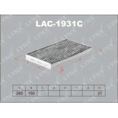 Фильтр салонный LYNXauto LAC-1931C