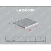 Фильтр салонный LYNXauto LAC-803C